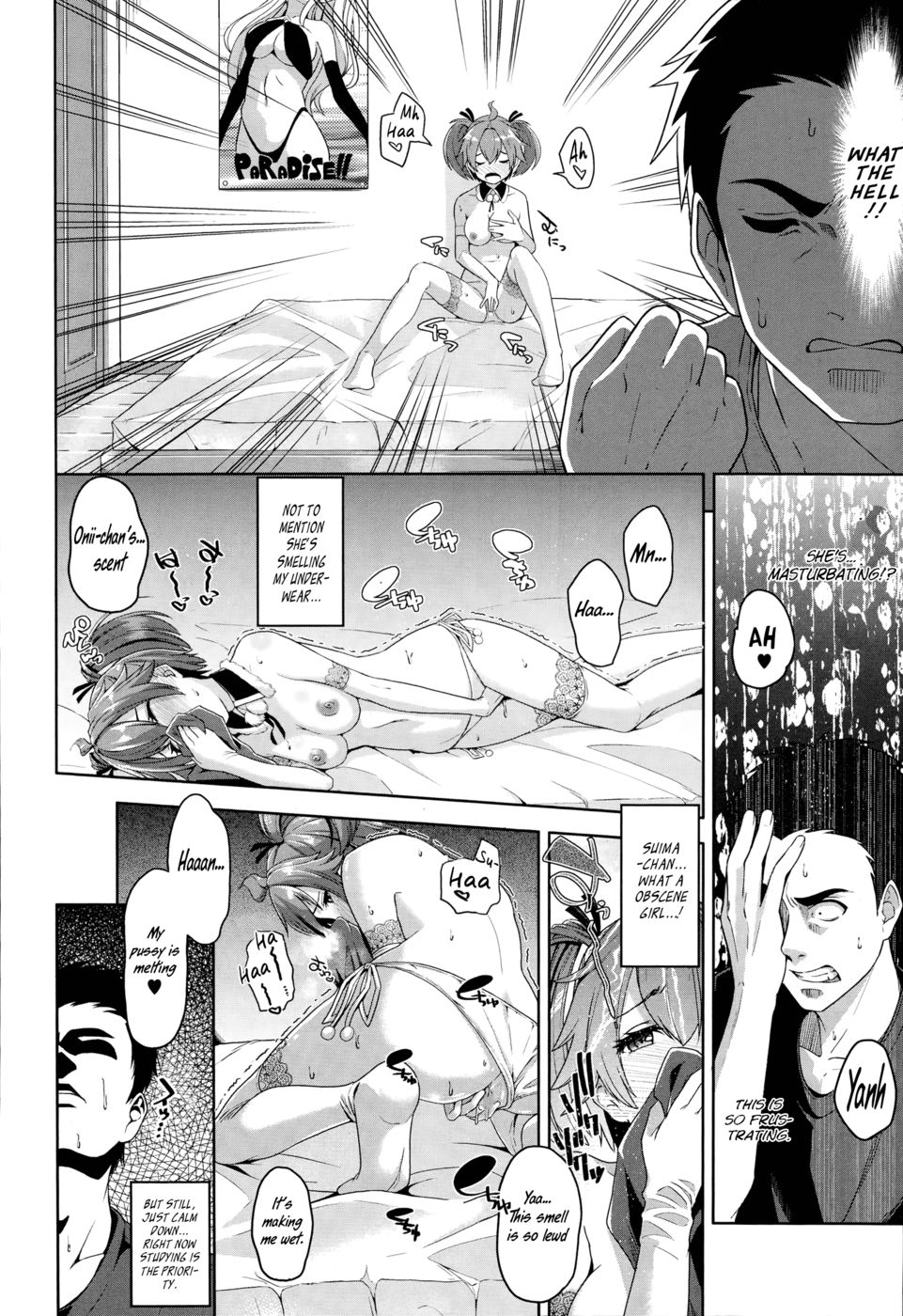 Hentai Manga Comic-Just Hold On, Suima-chan-Read-4